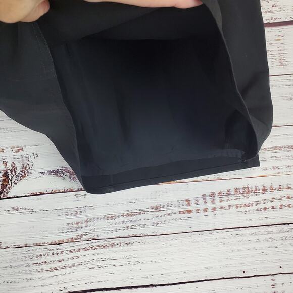 Vintage A.M. Beretta Paris Pencil Skirt Size 4 Black Light Wool Career Office - Picture 8 of 11